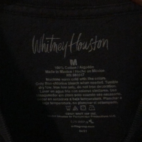 WHITNEY HOUSTON GRAPHIC TSHIRT - Picture 5 of 5